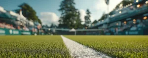 Illustration : Le gazon synthétique pour terrains de tennis : avantages et installation