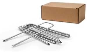 Illustration du produit Agrafes de fixation pour gazon synthétique – Acier