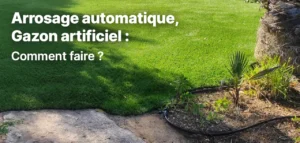 Illustration : Gazon synthétique : faut-il dire adieu à votre arrosage automatique