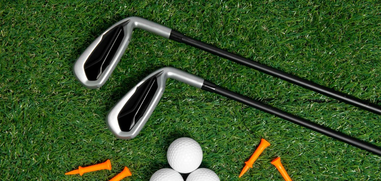 mini golf en gazon synthétique